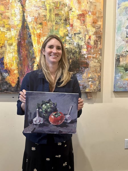 Adult Paint and Sip Birthday Party – Experiences in Burlingame – photo 4