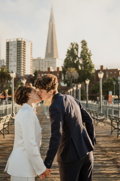 San Francisco Mini Engagement Photography 30-Minute Session - Gallery image