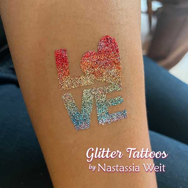 Adult Face & Glitter Tattoo Bar (1 Artist, 2 to 4 Hours) - Gallery image