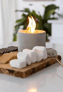 Concrete Craft Workshop: Mini Fire Pit Creation for Teams