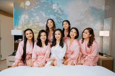 On-Location Bridesmaid Hair Styling for the Wedding Day Look Beauty - Featured