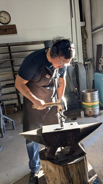 Railroad Spike Knife Forging Class for Beginners and Teams - Gallery image