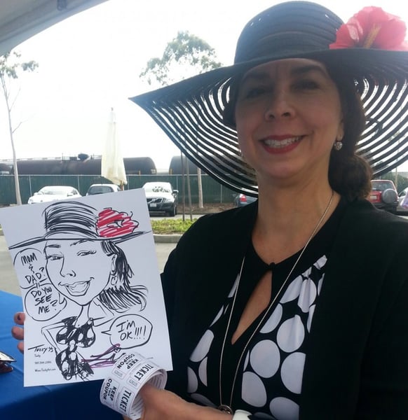 Professional Caricature Artist for Weddings and Private Events - Gallery image