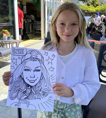 Live Caricature Drawing for Weddings and Corporate Events - Trade Show - Featured image