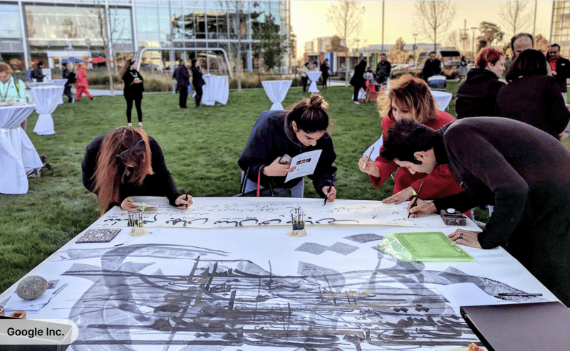 Diversity & Team Building with Persian/Arabic Calligraphy - Featured image