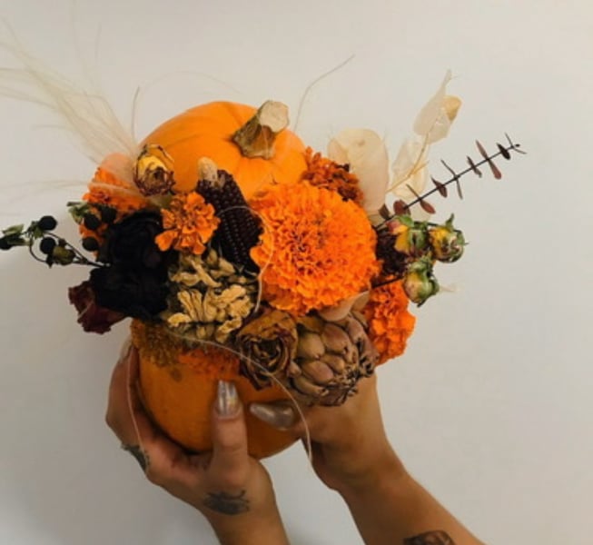 Fall Pumpkin Centerpiece Workshop - Gallery image