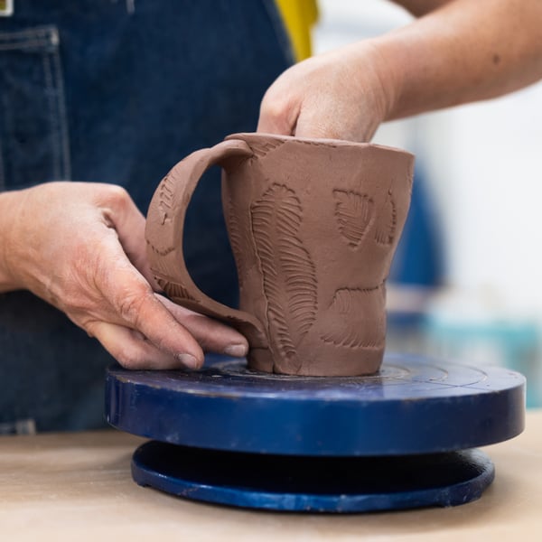 Ceramic Mug Making Workshop: Hand Build Two Mugs From Clay Slabs - Gallery image