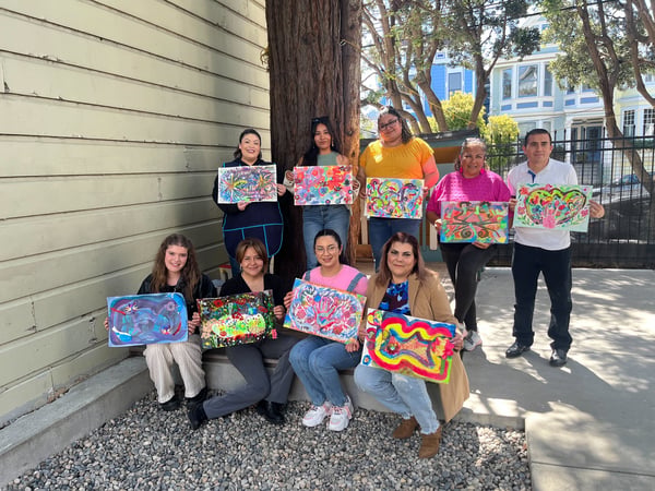Acrylic Paint and Sip Night with Easels and Two Drinks Included - Holiday Party in San Francisco - Featured image