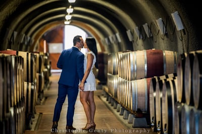 Napa Valley Proposal Photography Hidden Photographer Session