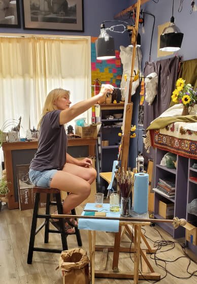 Art Workshop: Creative Team Building with Charcoal & Oil Painting - Featured image