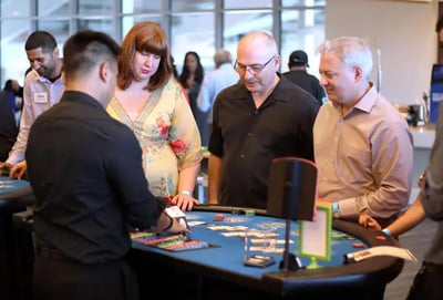 Bronze Casino Night Fundraiser Rental Package for Nonprofits