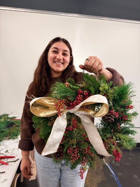 Holiday Wreath Making Workshop - Gallery image