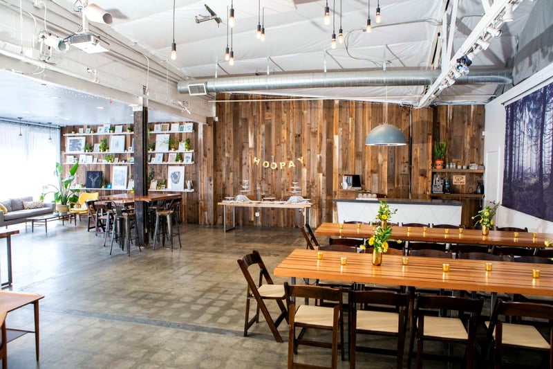 Industrial Loft with Lounge and Patio for Up to 80 Guests - Gallery image