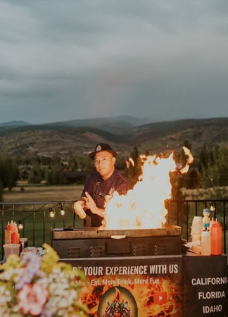On-Site Japanese Hibachi Catering & Teppanyaki Show, Mobile Chef - Anniversary - Featured image