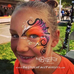 Halloween Themed Face Painting Party - One Artist, 2-4 Hours