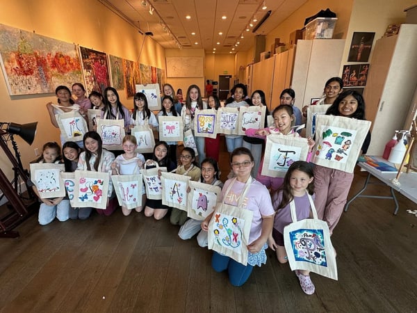 Kids Art Birthday Party – Experiences in Burlingame