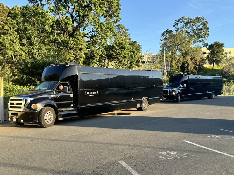 Large Party Bus with Onboard Restroom Rental for Up to 40 Guests - Featured image