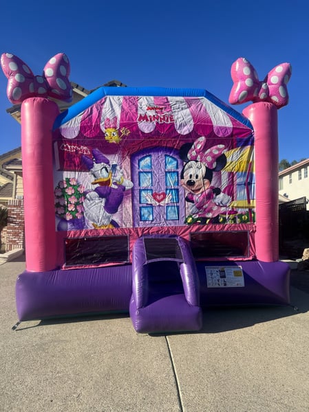 Minnie Bounce House Rental — Daily Themed Birthday Booking - Gallery image