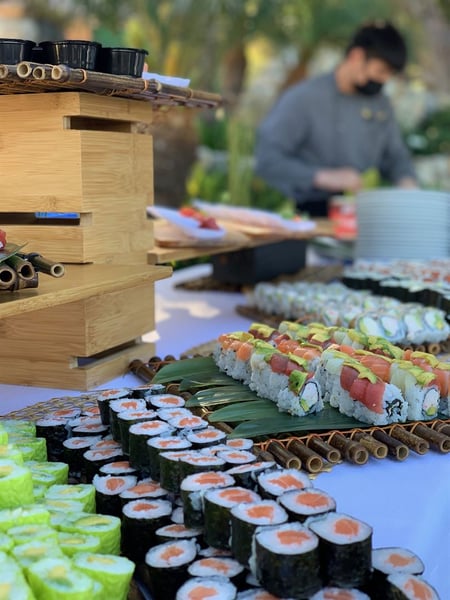 Private Chef Sushi Buffet Catering for Events and Parties - Gallery image