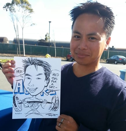 Professional Caricature Artist for Weddings and Private Events - Anniversary - Featured image