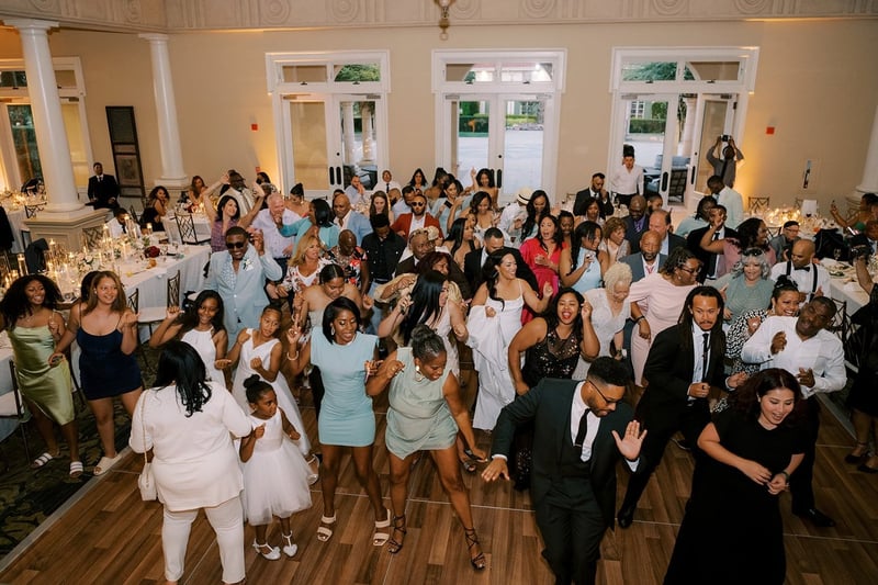 Wedding DJ Services with Emcee and Dance Floor Lighting - Gallery image