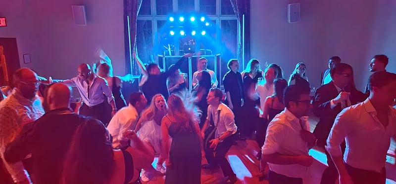 Dance Floor Lighting and Wedding DJ Sound System Package - Featured image