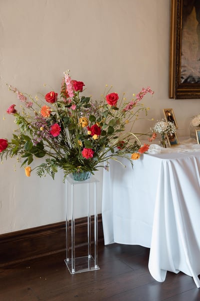 Wedding Reception Table Centerpiece Floral Design Set - Gallery image