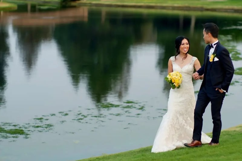 Cinematic Wedding Videographer with Drone and Aerial Coverage - Gallery image