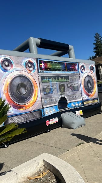 Boom Box Bounce House Rental — Premium Daily Party Booking - Gallery image