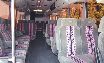 30 Passenger Party Bus Premium Rental for Weddings & Celebrations - Gallery image