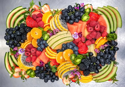 Fresh Seasonal Fruit Platter for Parties and Gatherings