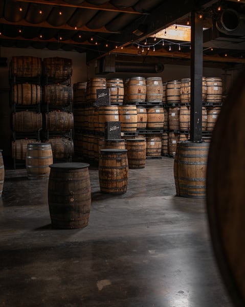 Craft Brewery Barrel House Venue with Private Bar and AV - Gallery image