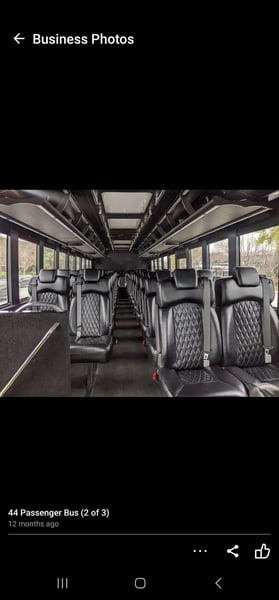 56-Passenger Charter Bus Rental for Large Group and Galas - Gallery image