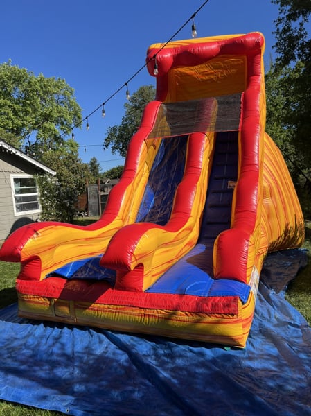 17ft Water Slide Rental — Daily Flamin XL Wet/Dry Booking - Featured image