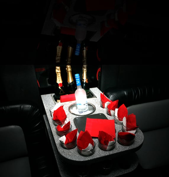 20 Passenger Limo Bus Luxury Rental for Weddings, Proms & Parties - Gallery image