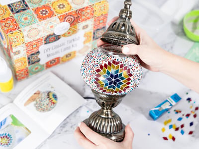 Make Your Own Turkish Mosaic Lamp