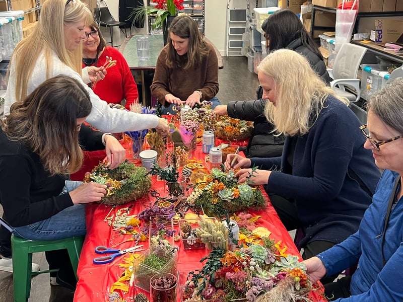 Succulent Wreath Making Workshop - Featured image