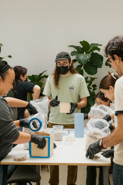 Fungi Biofabrication: Crafting Mycelium Bud Vases - Featured image