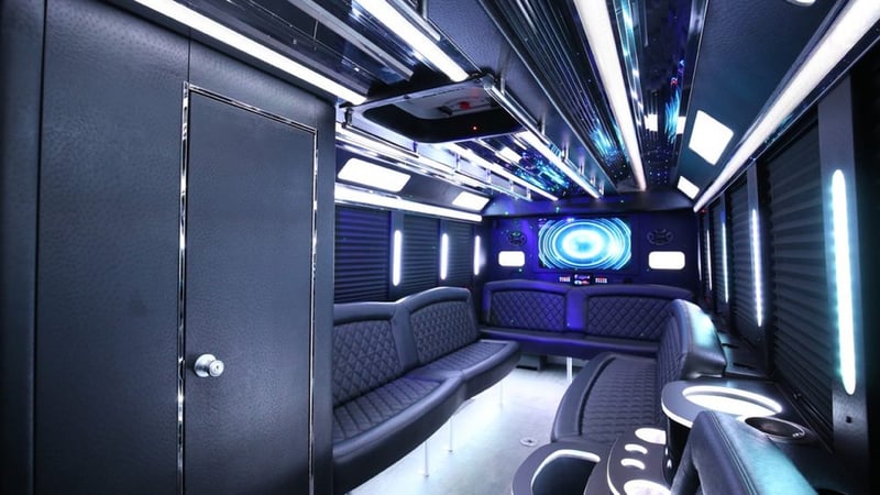 Extra-Large Party Bus with Restroom Rental for Up to 45 Guests - Featured image