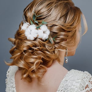 On-Location Flower Girl Hair Styling for the Wedding Day
