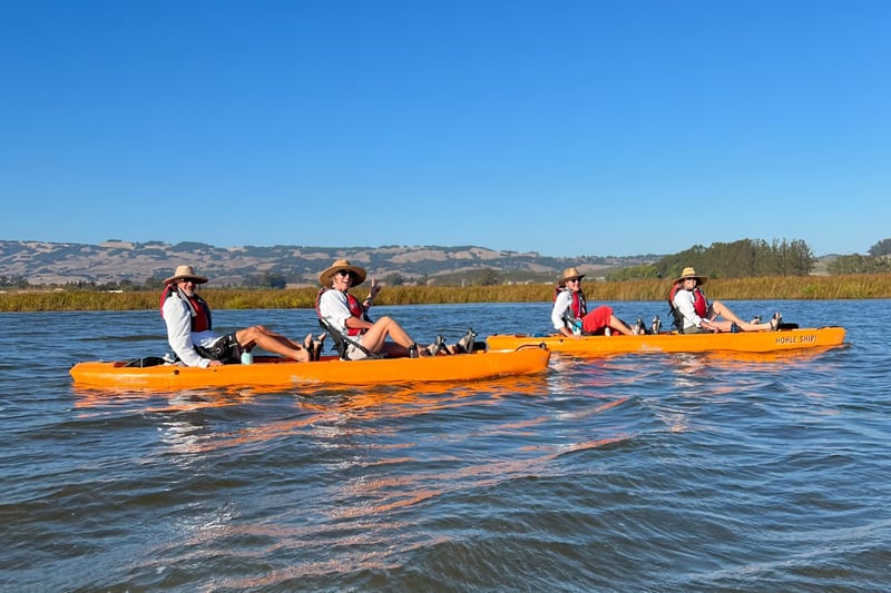 Guided River Adventure: Paddle or Pedal Together as One Crew - Gallery image