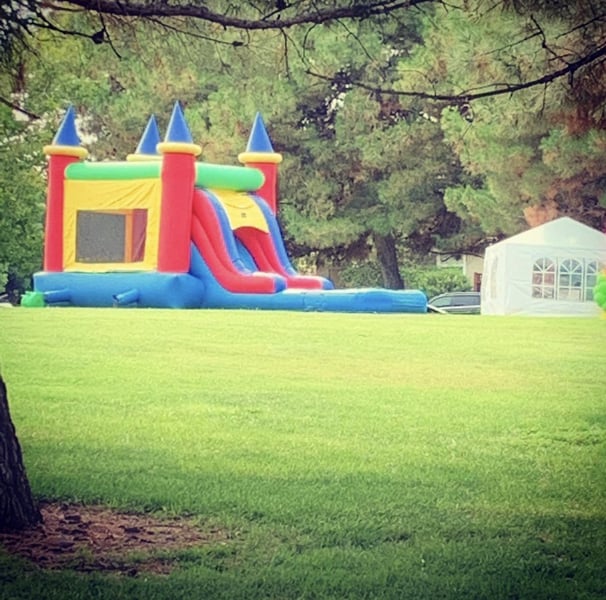 Basic Castle 5-in-1 Wet Bounce House Combo Rental Daily - Gallery image