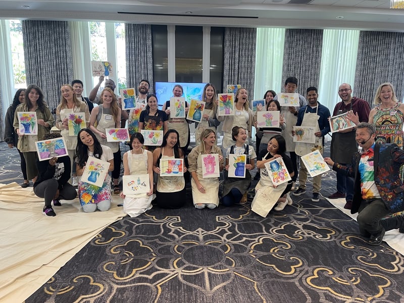 Artist Led Painting Team Building – Experiences – photo 4