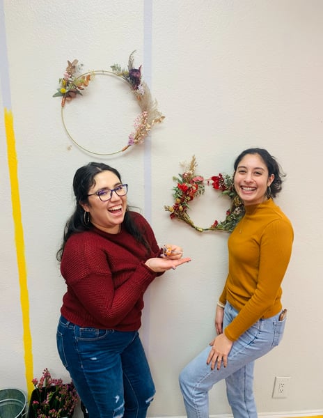 Dried Floral Holiday Wreath Class - Featured image