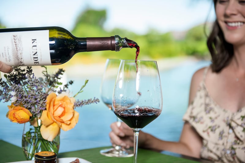 Private Waterside Seating With Wine and Breadsticks for Groups - Featured image