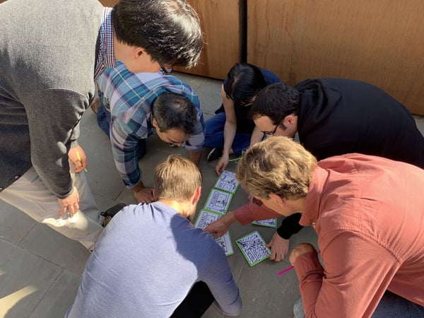 Large Team Building Activities at Scale – Experiences