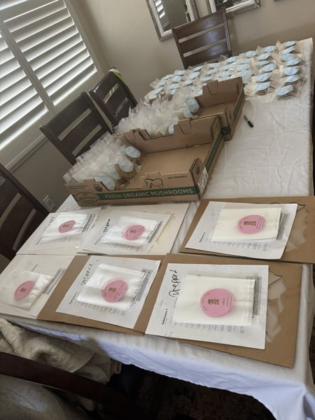 Custom Cookies for Events and a Dessert Table Grad Party Box - Gallery image