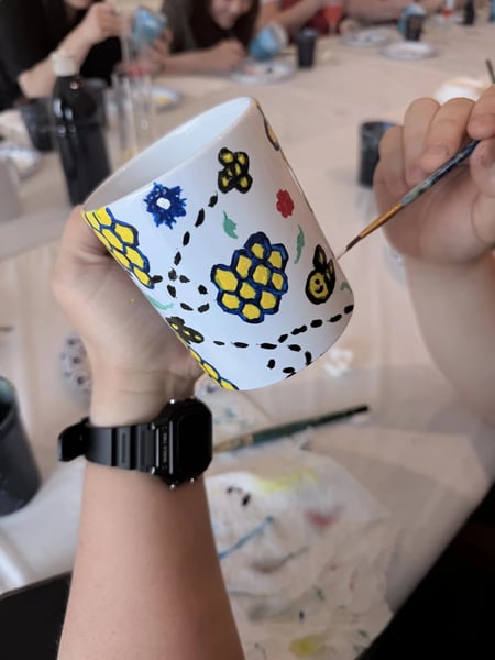 Ceramic Mug Painting Workshop - Gallery image