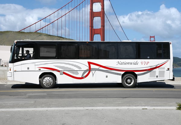 32 Passenger Limousine Bus Rental for Celebrations & Group Travel - Gallery image