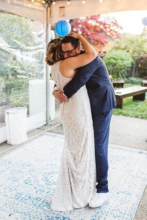 Weekday Documentary Wedding Photography Shot by Zoe Herself - Anniversary - Featured image